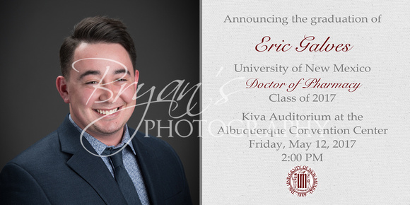Eric Galves Grad Invites